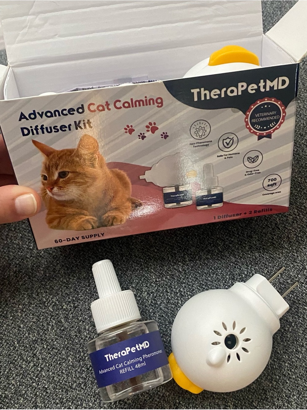 Therapet MD Advanced Cat Calming Diffuser Kit